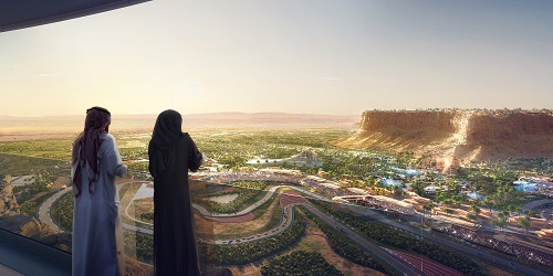 Qiddiyah, uno dei megaprogetti turistici nell'ambito del Saudi Vision 2030
