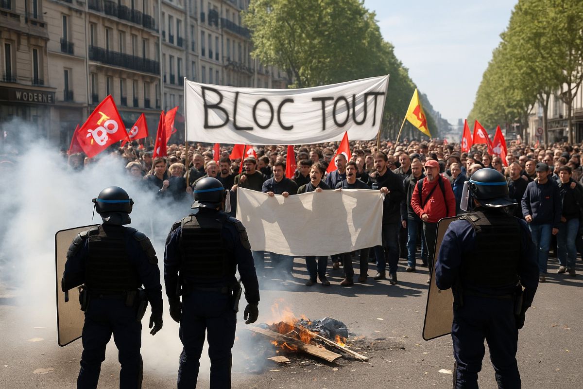 Francia nel caos: proteste “Blocchiamo tutto” e Lecornu sotto assedio
