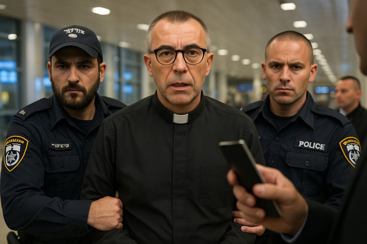 Don Nandino Capovilla espulso da Israele: un fermo che scuote