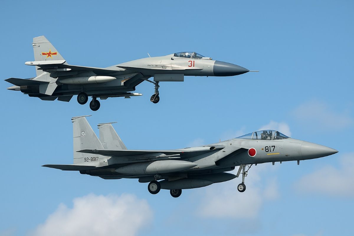 Caccia cinesi contro jet giapponesi: alta tensione su Okinawa