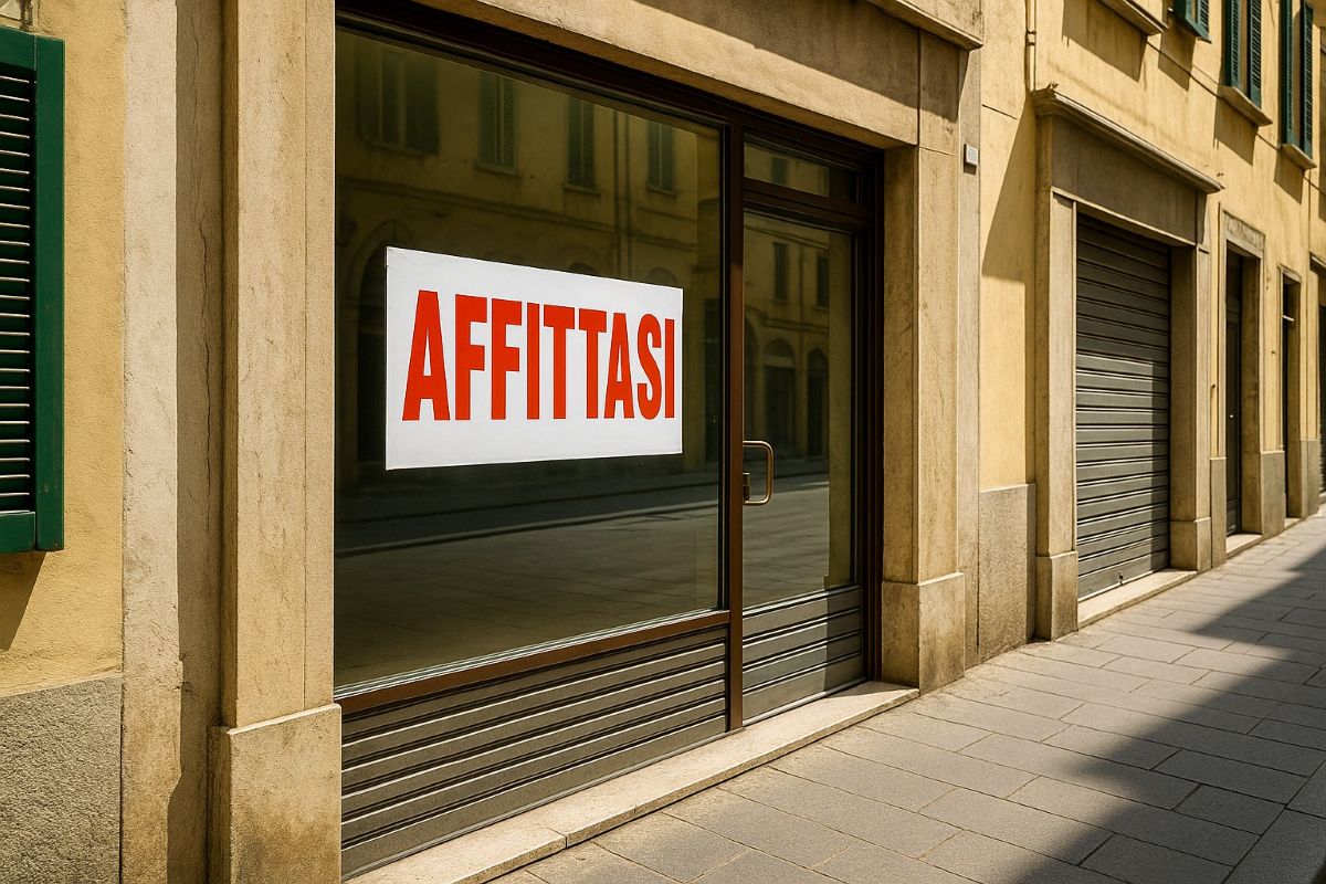 Cedolare secca per i negozi: la spinta contro il degrado