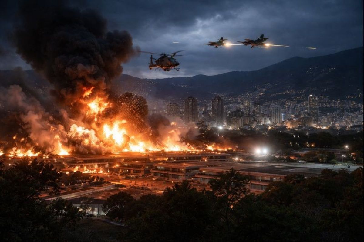 Raid Usa su Caracas: Maduro “portato via”, Venezuela nel caos