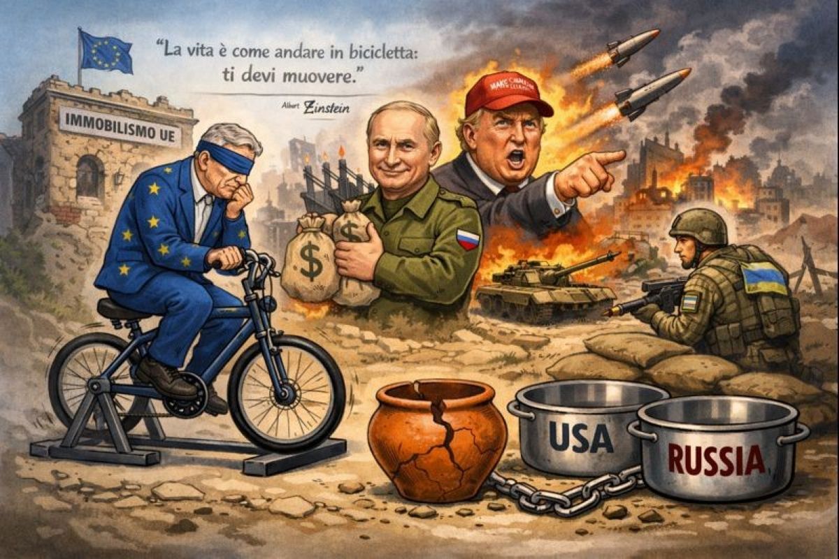 La bicicletta, l’equilibrio e l’Europa che ha smesso di muoversi