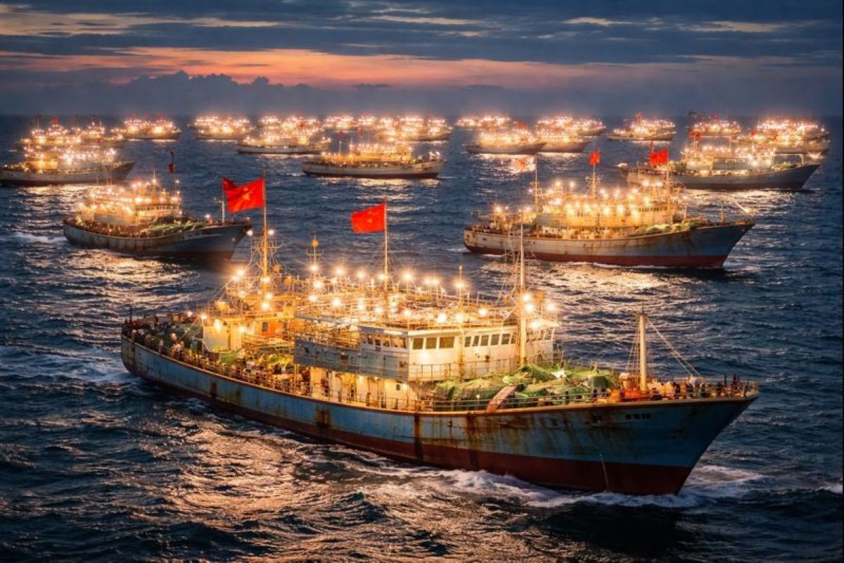 Le 17mila ombre del mare: la mega-flotta cinese che svuota gli oceani