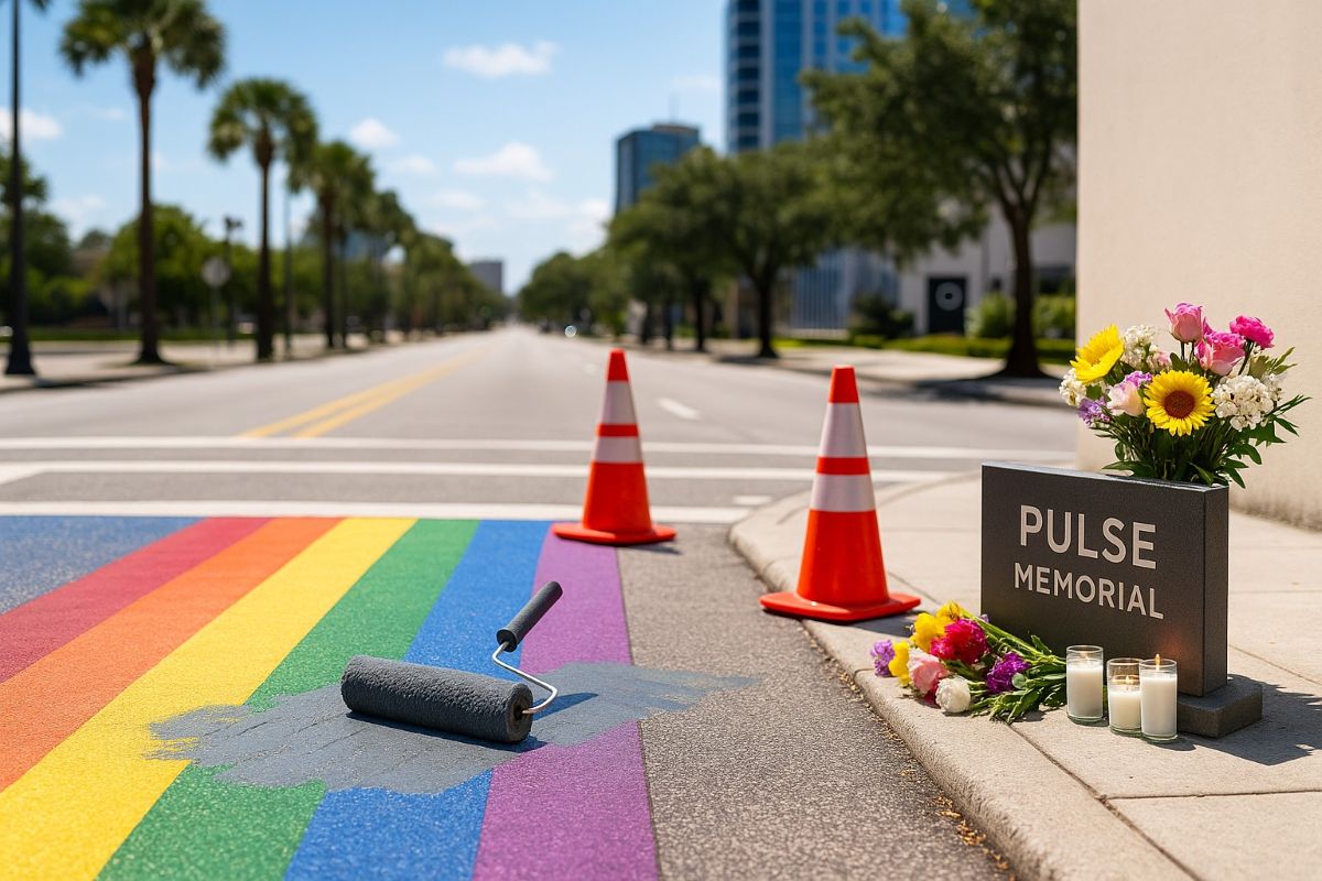 Florida cancella la striscia arcobaleno per le vittime Lgbtq+