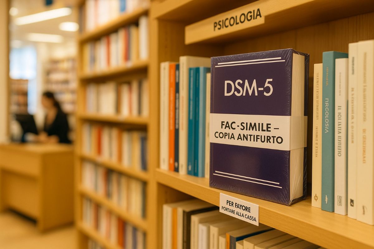 Feltrinelli mette il falso in vetrina per salvare il DSM-5 dai furti