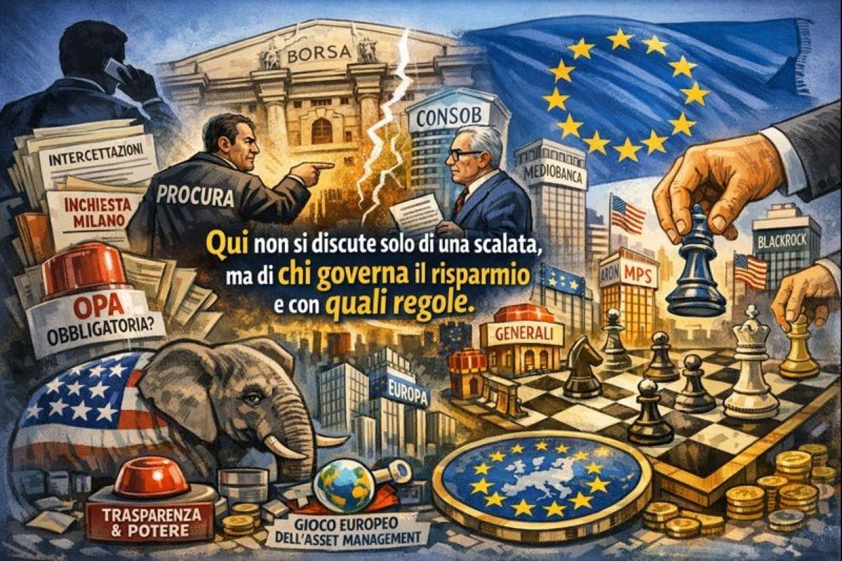 Risiko Mps-Mediobanca: l’inchiesta, Generali e sfida Ue del risparmio