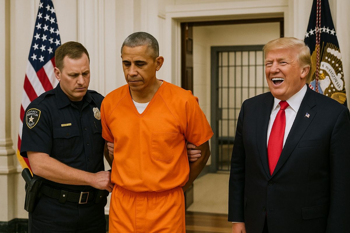 Trump, finto arresto AI di Obama e l’invidia che grida vendetta