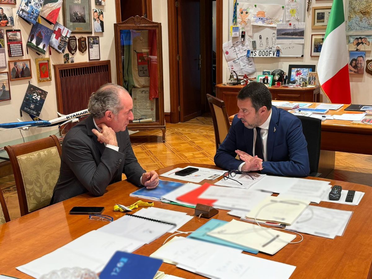 Salvini e Zaia, sfida aperta sul futuro del Veneto