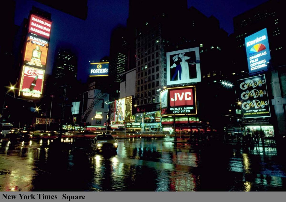 Times Square, “Gesù è palestinese”: cartellone luminoso e polemica