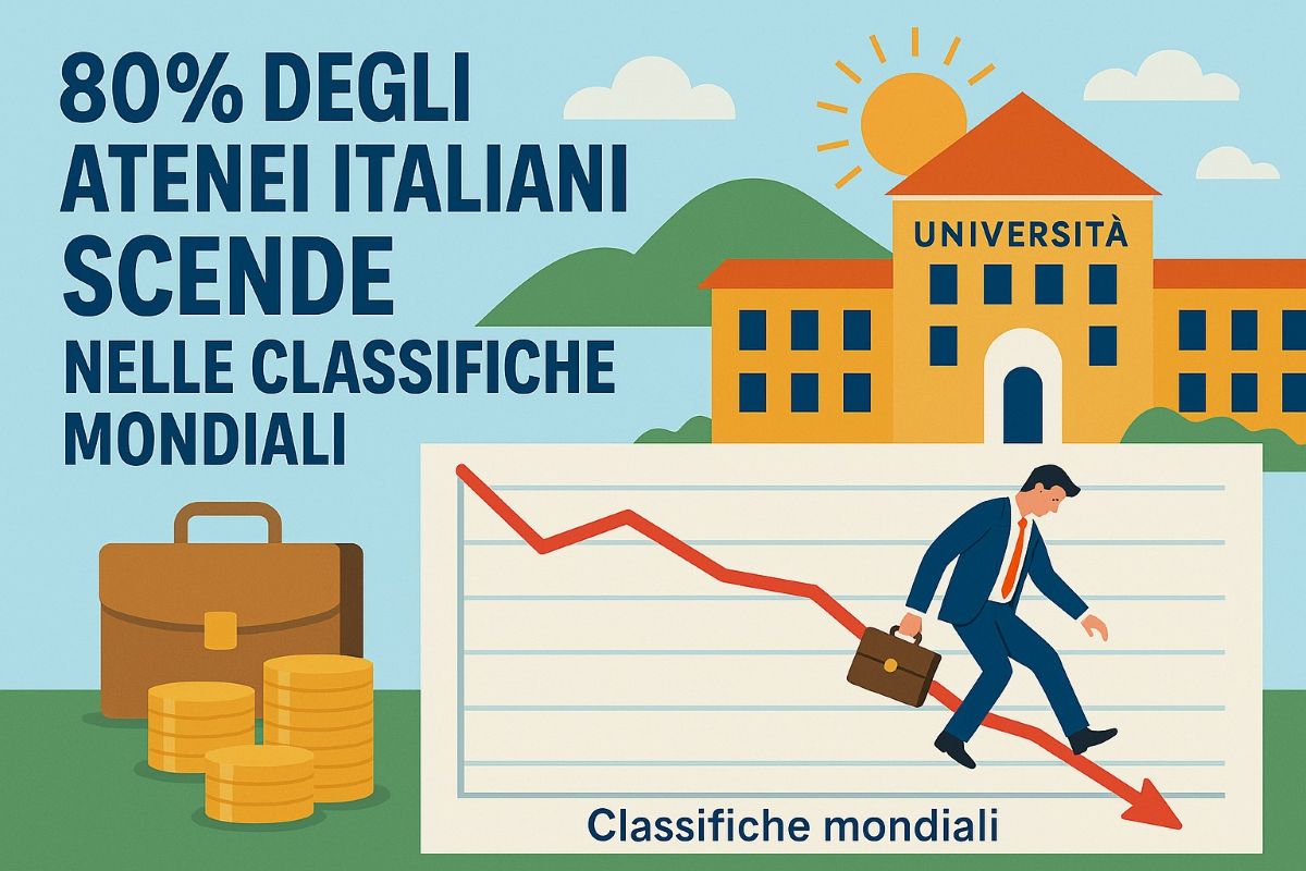Università italiane giù: l'80% perde terreno nel ranking CWUR 2025