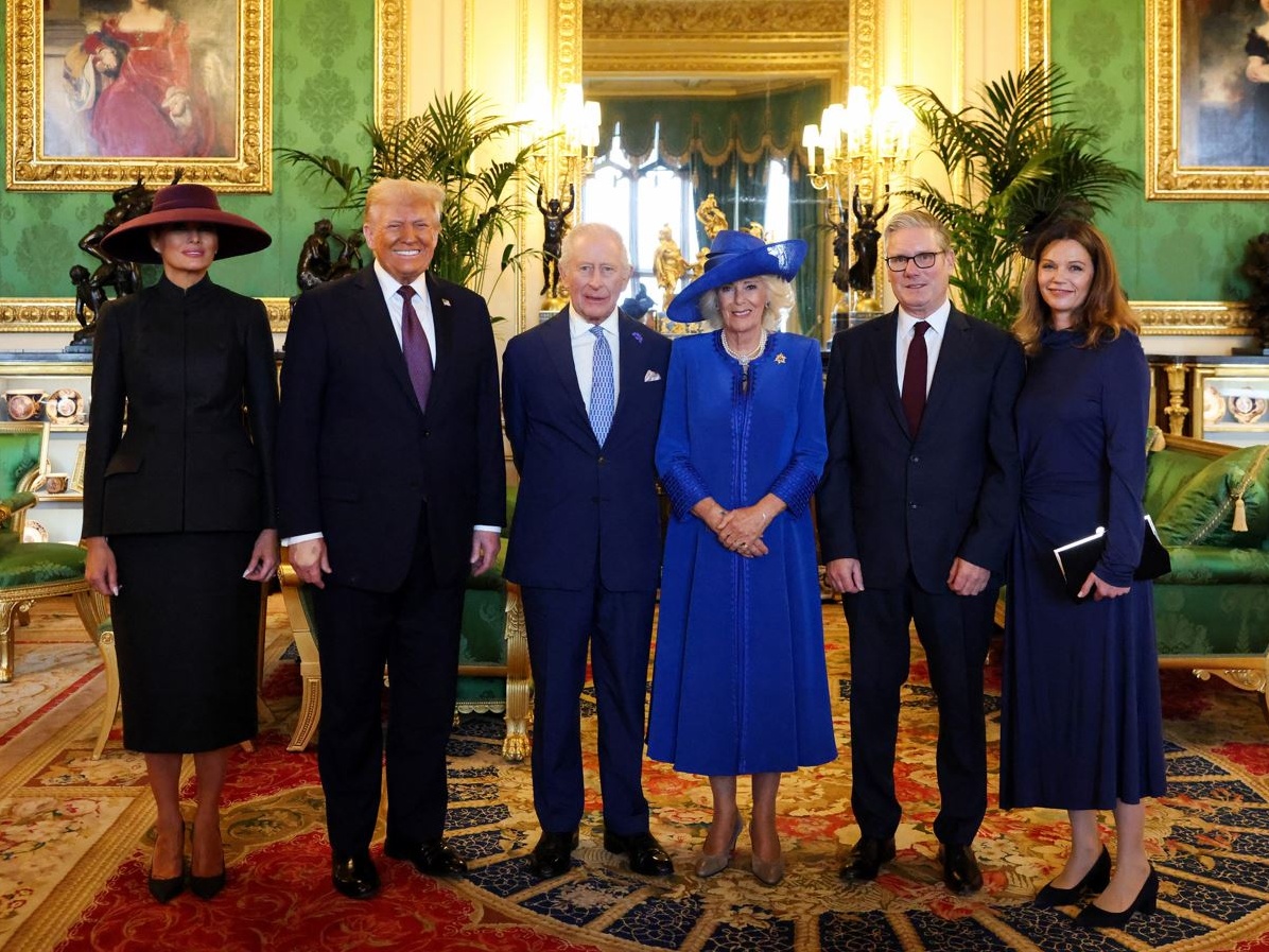 Windsor, cena di gala per Trump. Re Carlo: “Uniti per la pace”