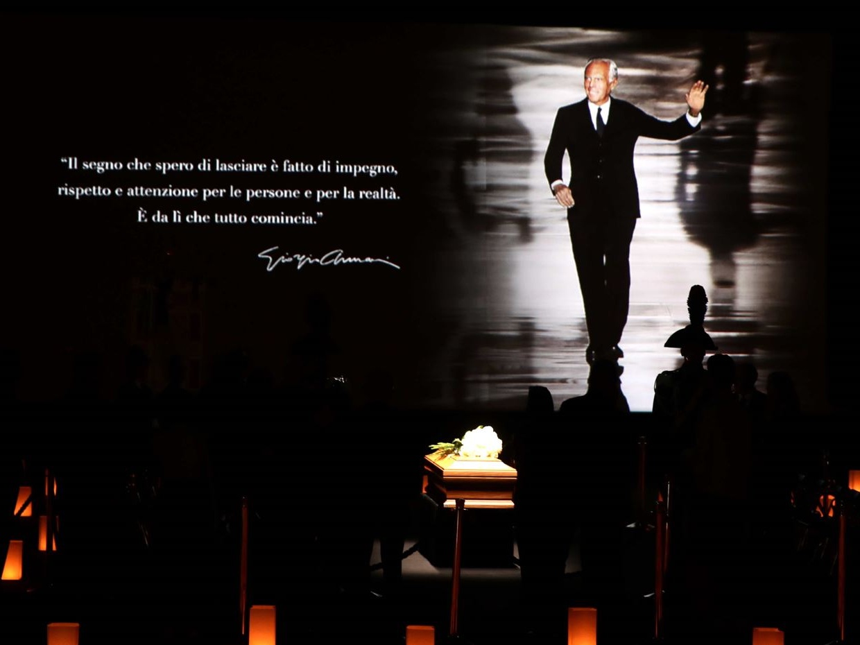 Giorgio Armani, il testamento affida a Pantaleo Dell’Orco il 40% dei diritti di voto