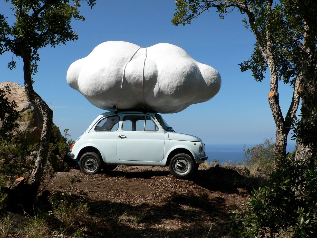 Le nuvole di Gabriele Picco al Gallery Hotel Art di Firenze