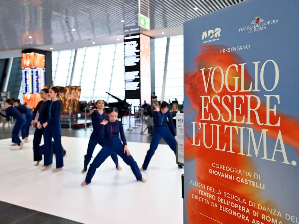 Aeroporti di Roma e Teatro dell’Opera, la danza che sfida il silenzio della violenza