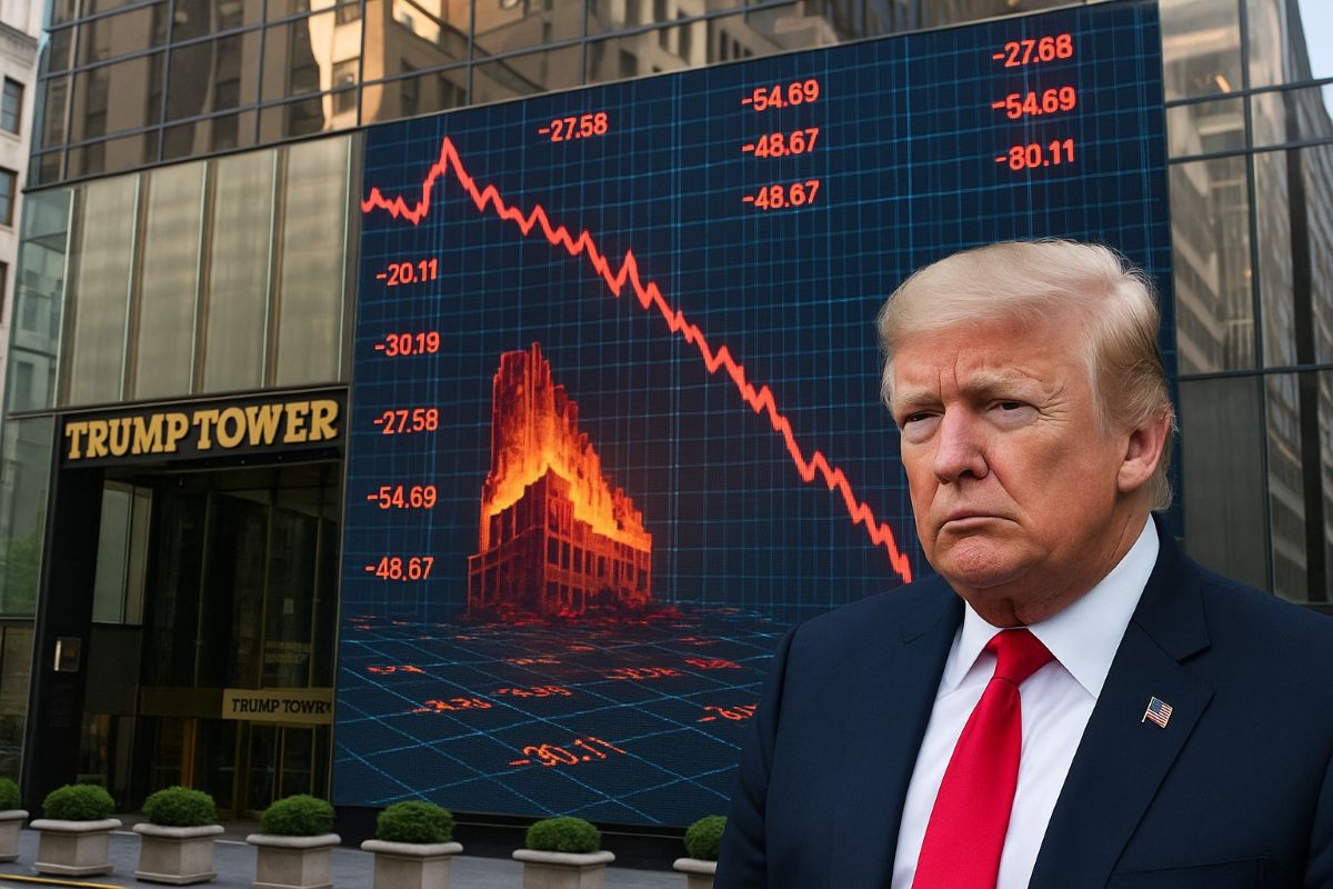 Tonfo azioni Trump Media: bruciati 5 miliardi e la sua cripto affonda